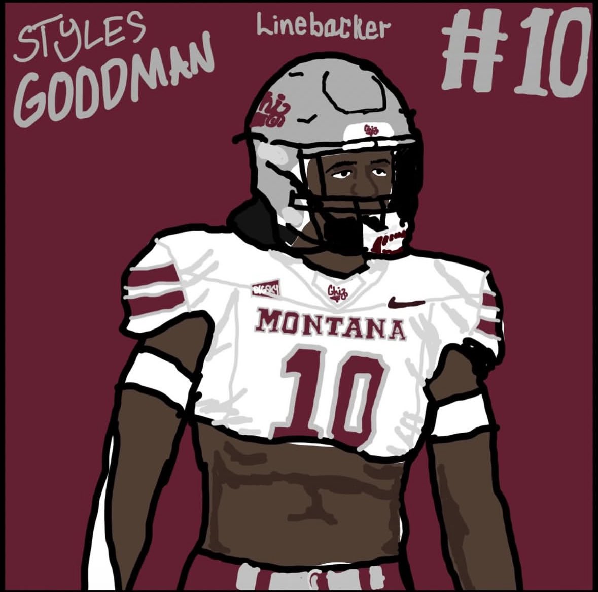 Styles Goodman 3⭐️ tweet media