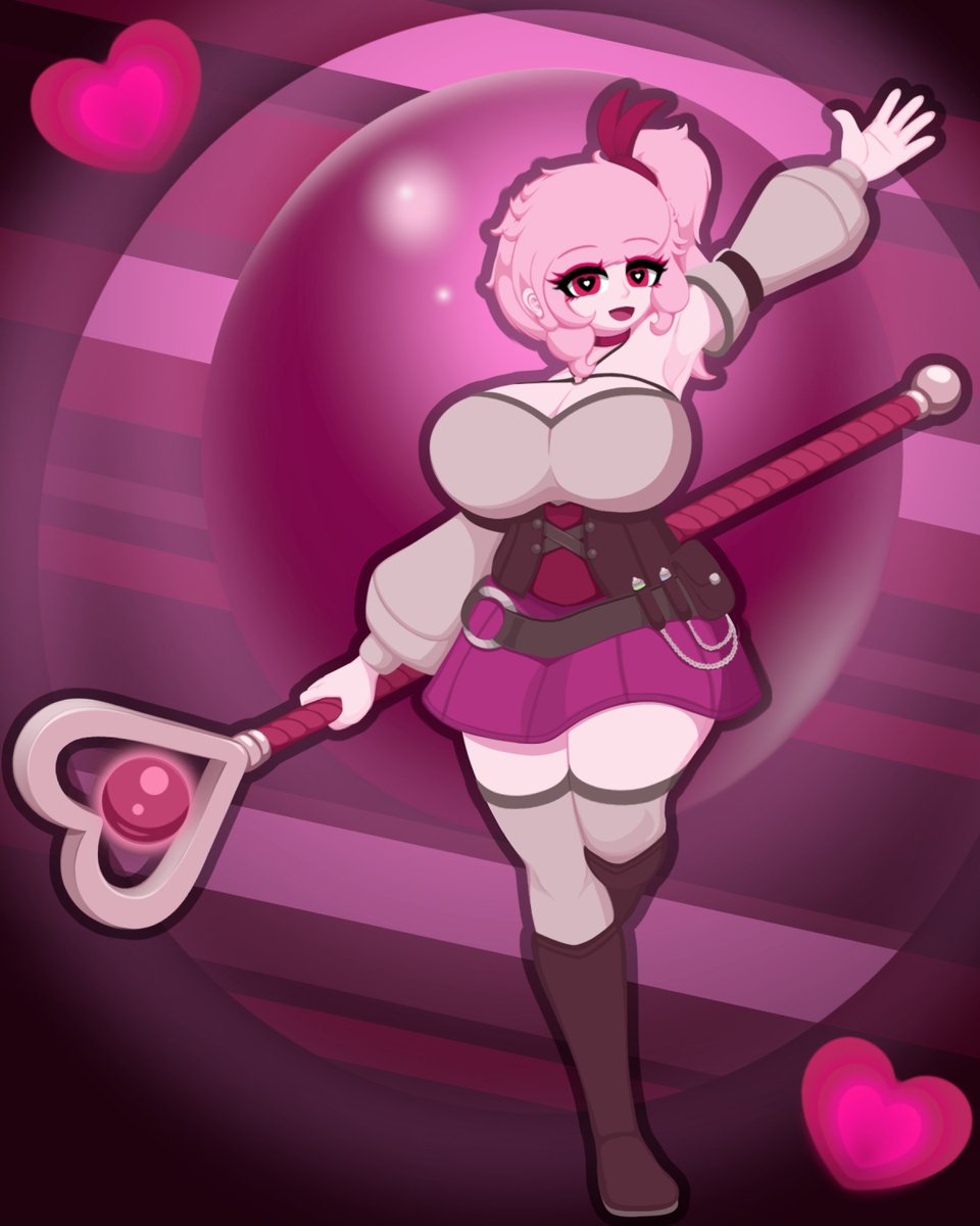 ShouLieyard's tweet photo. This is Frawla when I made her for Crystal Project.
I played so much of it that modding her in the game was a blast. was pretty easy too.

also being the first actual released simple full body I've made, I think I did alright. -w-

#art #oc #frawla #crystalproject https://t.co/qGnFYhkwla