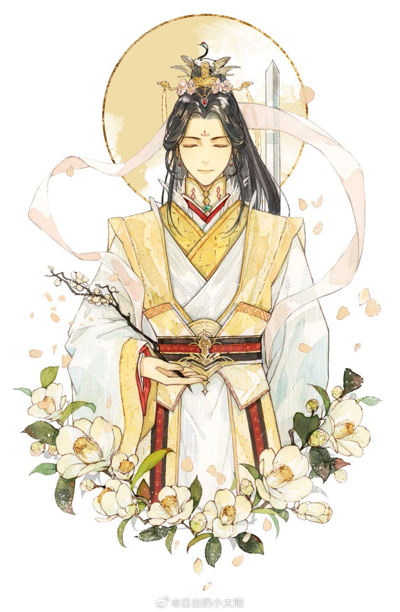 withhualian's tweet photo. “But one thing is certain: in order for them to display their true strength, the two must be worshipped together. In this way, one can receive double the fortune and twice the invincibility.

“By the heaven official’s blessing, no paths are bound!”

Good hualian morning! ❤️🤍🦋🌸 https://t.co/UI375OaeXL