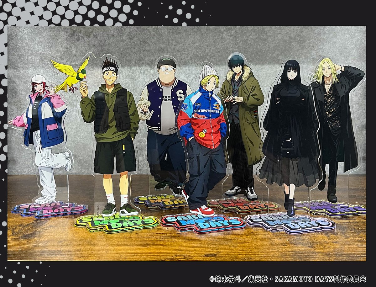 ジャンプフェスタ 2025 TVアニメ「SAKAMOTO DAYS」 描き下ろし新商品