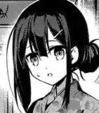 “Ah. . ?”
A small tilt of her head,confused at the sudden appearance of the young lady.