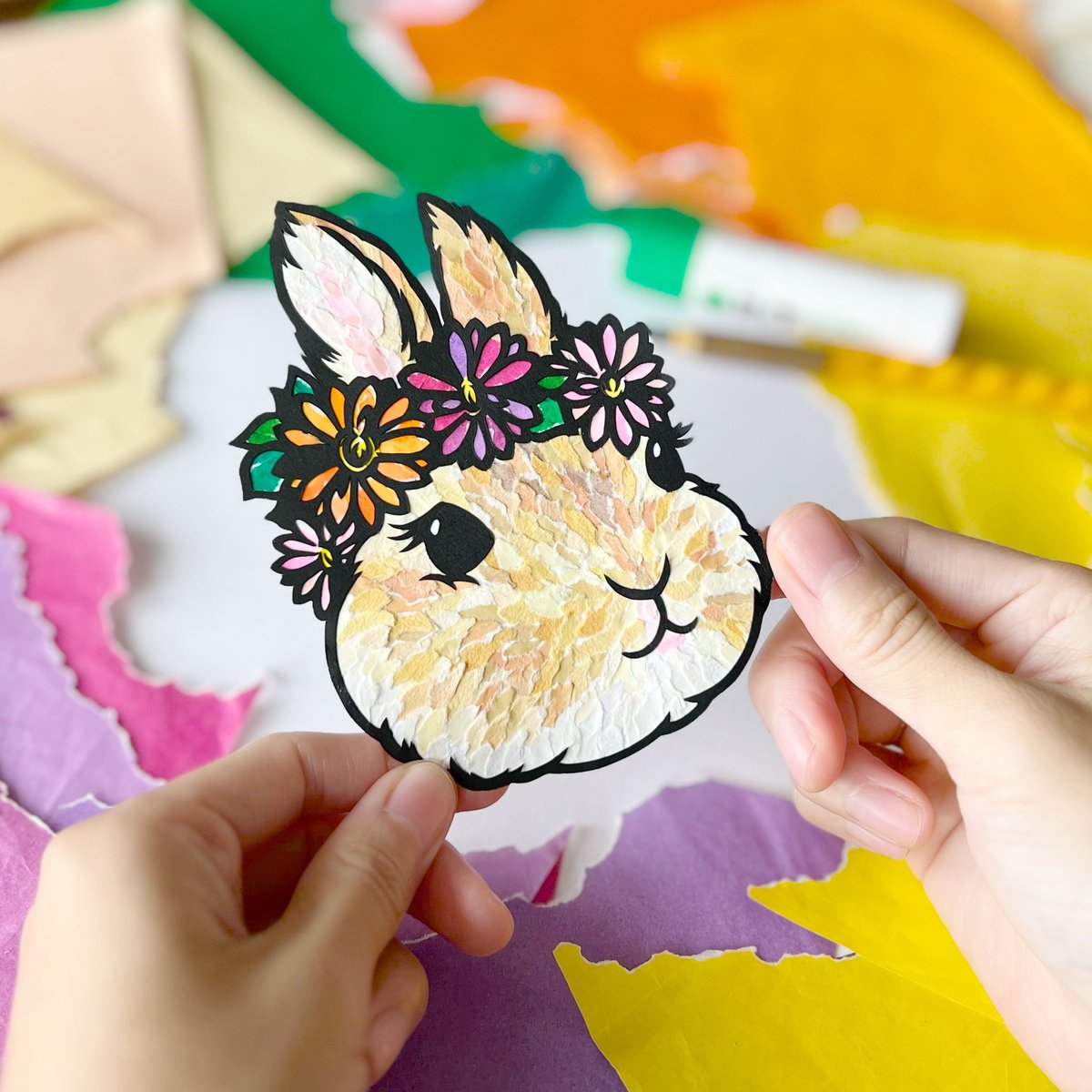 ちぎり絵×切り絵】アート (@kami_kiri__) / Posts / X