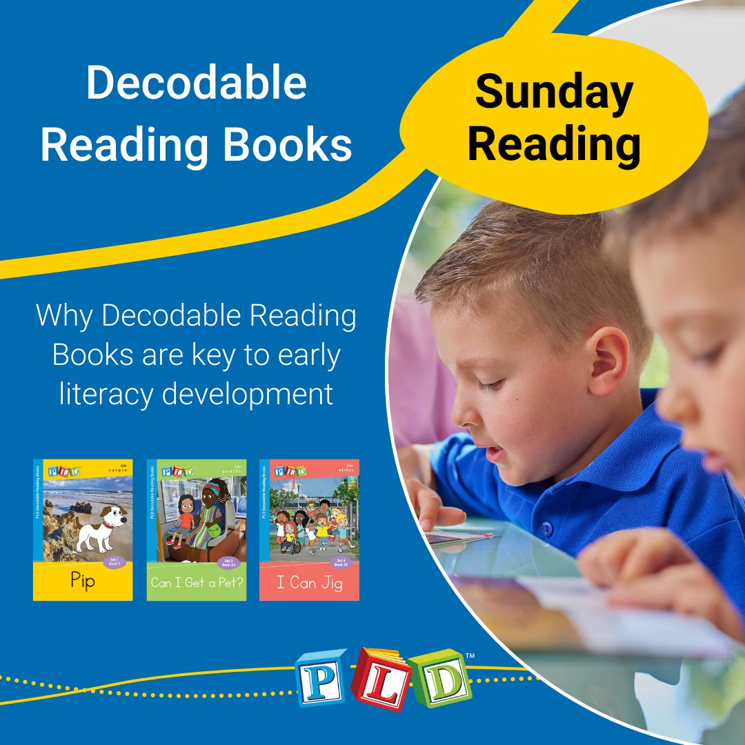 Decodable books are more than just practice - they’re a powerful tool for building strong reading skills! By using simple, phonetic patterns, they help children decode words with confidence, improving fluency and comprehension. 

Learn more here: 
edweek.org/teaching-learn…