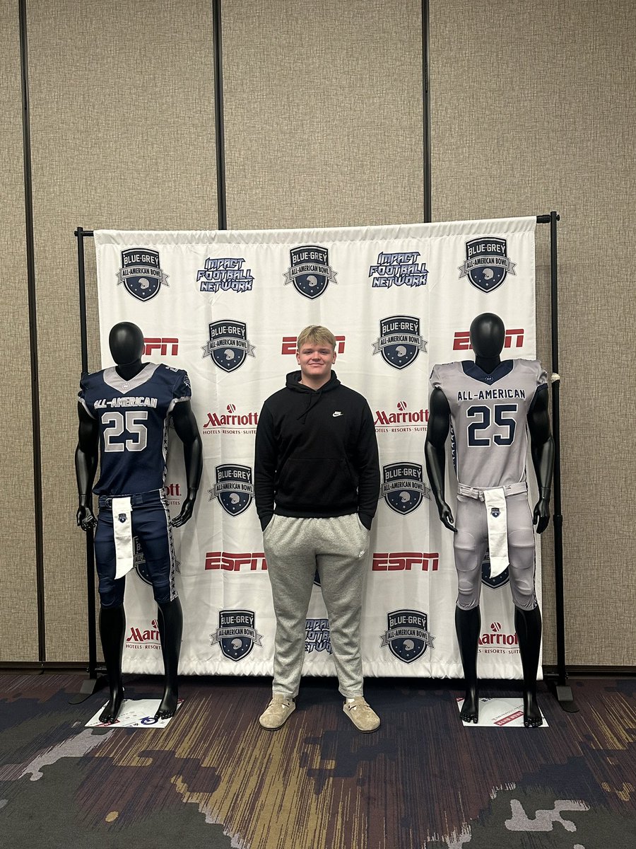 Nathan Hobbs (@nhobbs_07) on Twitter photo I am so thankful for the opportunity to play with <a href="/BlueGreyFB/">Blue-Grey All-American Bowl</a>. Let’s go to work!🏈🏆 I am so thankful for the opportunity to play with <a href="/BlueGreyFB/">Blue-Grey All-American Bowl</a>. Let’s go to work!🏈🏆