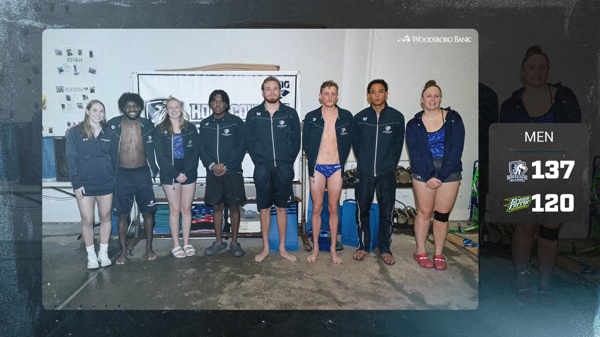 HoodBlazers's tweet photo. BLAZERS WIN on SENIOR DAY!!!
Both the Men's and Women's teams score higher than the Green Terror of McDaniel College in today's events!
@SwimHoodCollege
๐๐ฅ๐โโ๏ธ๐ฅ๐๐ฅ๐โโ๏ธ๐ฅ๐๐ฅ๐โโ๏ธ๐ฅ
#ChampionMentality #BringYourBest #MACswim #d3swim https://t.co/n07TA1I7FZ