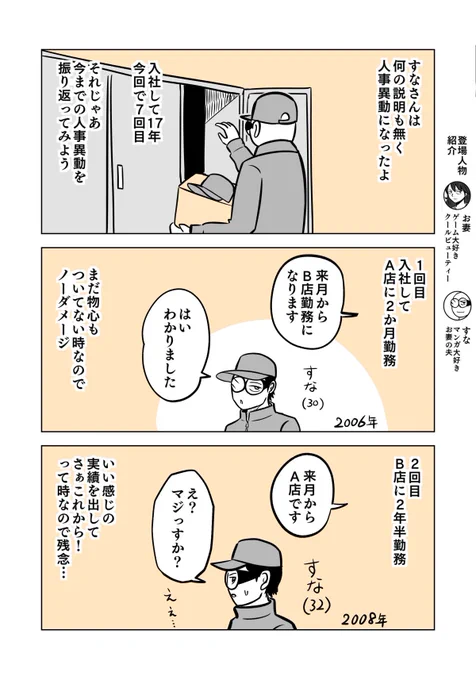 こうゆう人事異動は嫌だって話
3/5 