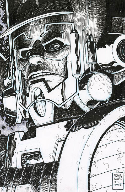 brandonmrmtru's tweet photo. Drop something black &amp; white
#comics #ArtAdams #Galactus https://t.co/4tvw2Q1eCq