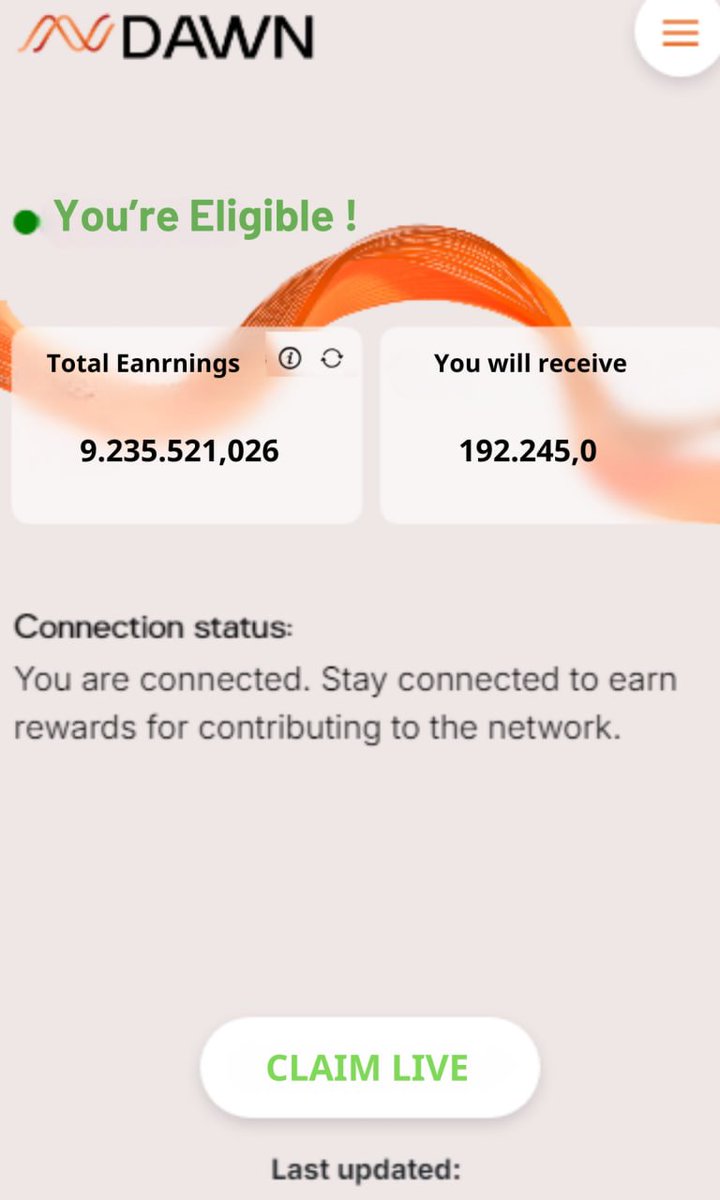 🟢4 Điều có thể bạn chưa biết về Dawn - Depin Raise $35.5M

🔍Cài Dawn lên tiện ích đi mấy bố : Link cài đây chromewebstore.google.com/detail/dawn-va…
- Tạo tài khoản của bạn bằng email
📌Nhớ điền code này nha : ypv0kfw6 

1️⃣Lợi ích  Airdrop DAWN khi tham gia sớm

➡️Truy cập
