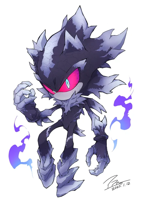 メフィレス/Mephiles #SonicTheHedgehog #Mephiles 