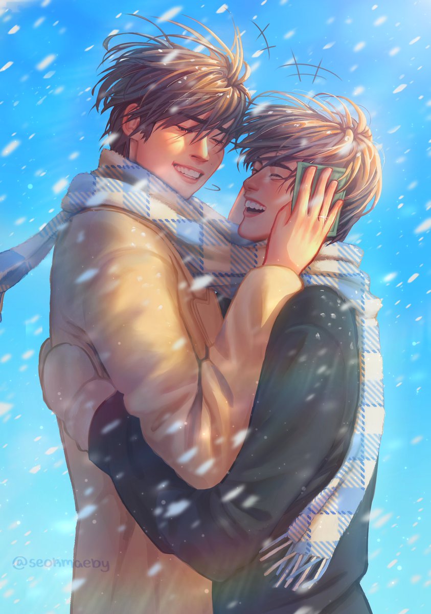 winter gets warmer with you by my side 🌨️ #성석