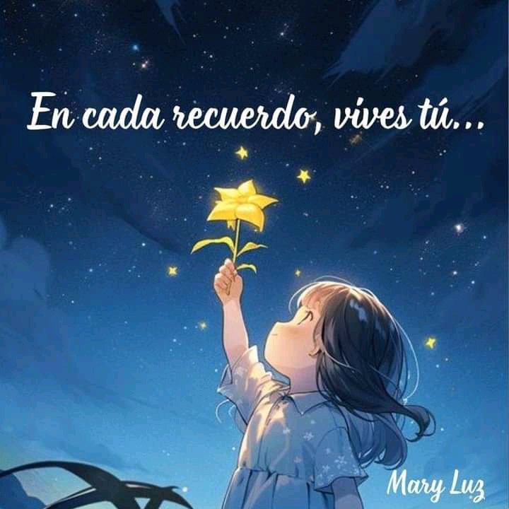 Así que guarda en tu pecho este canto, que aunque el tiempo y el espacio nos retengan, mi amor es un lazo indestructible, una promesa que nunca se quiebra.💞

¡Buenas noches!