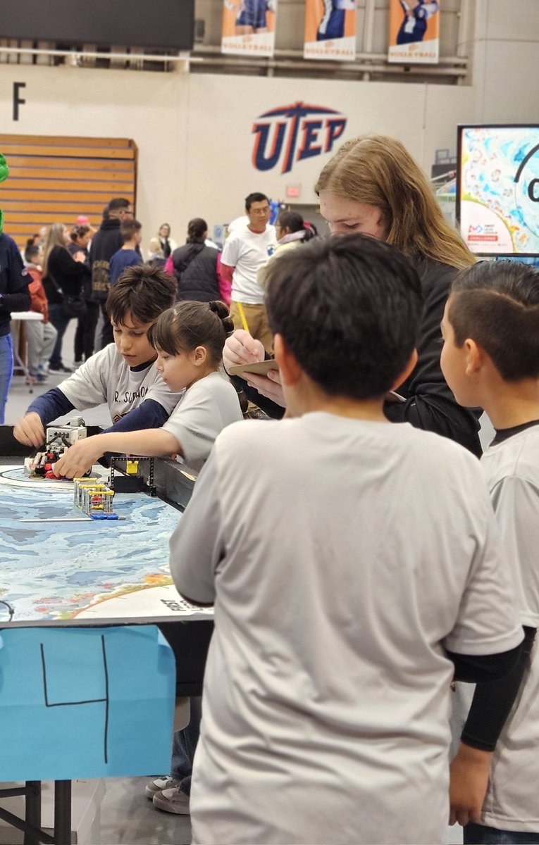 Principal Chavira, Dr. Sue A. Shook Elem. (@dsshook_es) on Twitter photo 🤖 Our remarkable RoboRattlers are geared up and ready to compete in Round 3! Loved watching them showcase their innovative skills and teamwork at the UTEP First Lego League Competition. Way to Go RoboRattlers! Thank you <a href="/CromeroDsse/">Cromero_DSSE</a> & Mrs. Reyes. #TeamSISD #RattlersAllin #Allin 🤖 Our remarkable RoboRattlers are geared up and ready to compete in Round 3! Loved watching them showcase their innovative skills and teamwork at the UTEP First Lego League Competition. Way to Go RoboRattlers! Thank you <a href="/CromeroDsse/">Cromero_DSSE</a> & Mrs. Reyes. #TeamSISD #RattlersAllin #Allin