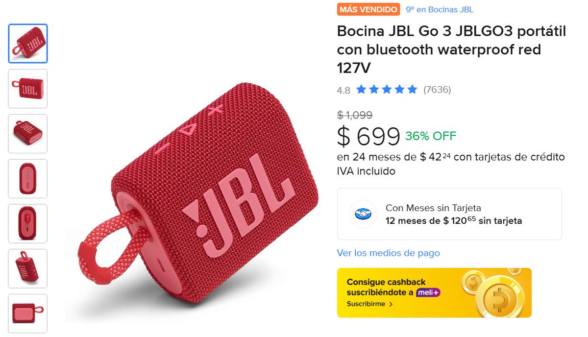 Cinemaniaticos1's tweet photo. Cinéfilos!! Si eres fan de la música y eres de los que les encanta salir a fiestas... Entonces la #Bocina #JBLGO3 es para ti y que mejor que con un descuento en #MercadoLibre para llevar la #fiesta siempre contigo. 😍🎶🎛️
Te dejo el link por si las dudas 😅👇👇
https://t.co/DLreNQ8JaB
@JBLaudio @JBL_JAPAN