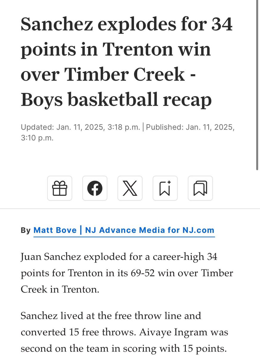 @Juan_notshady Class of 2026 Guard! Great kid, great attitude, and a great student. Someone great for any university! #uncommitted #ncaa #PlayerDevelopmentTraining #TrentonNj #SDST