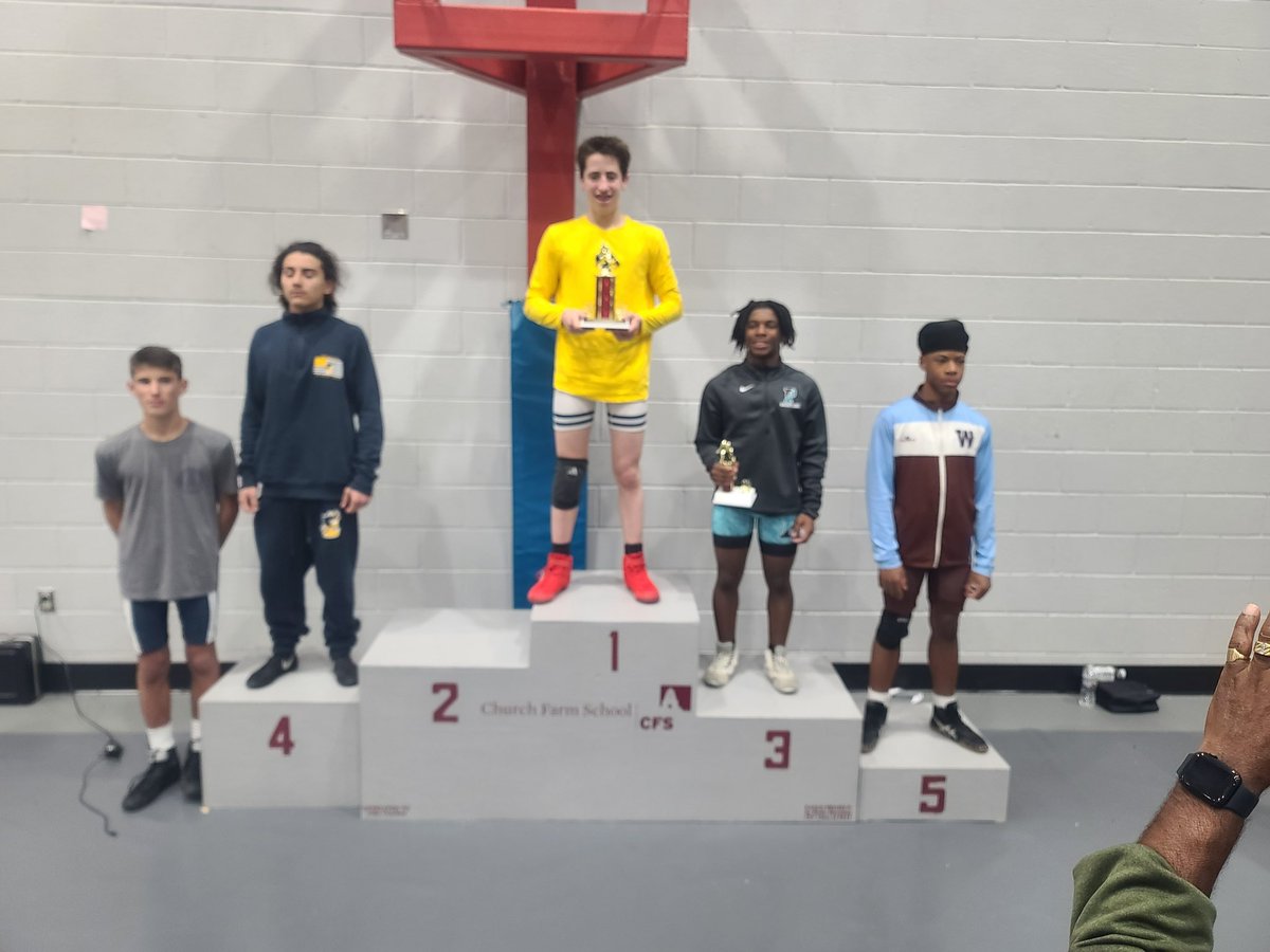 2025 CFS Invitational 121lb 5th Place Silas Crooks