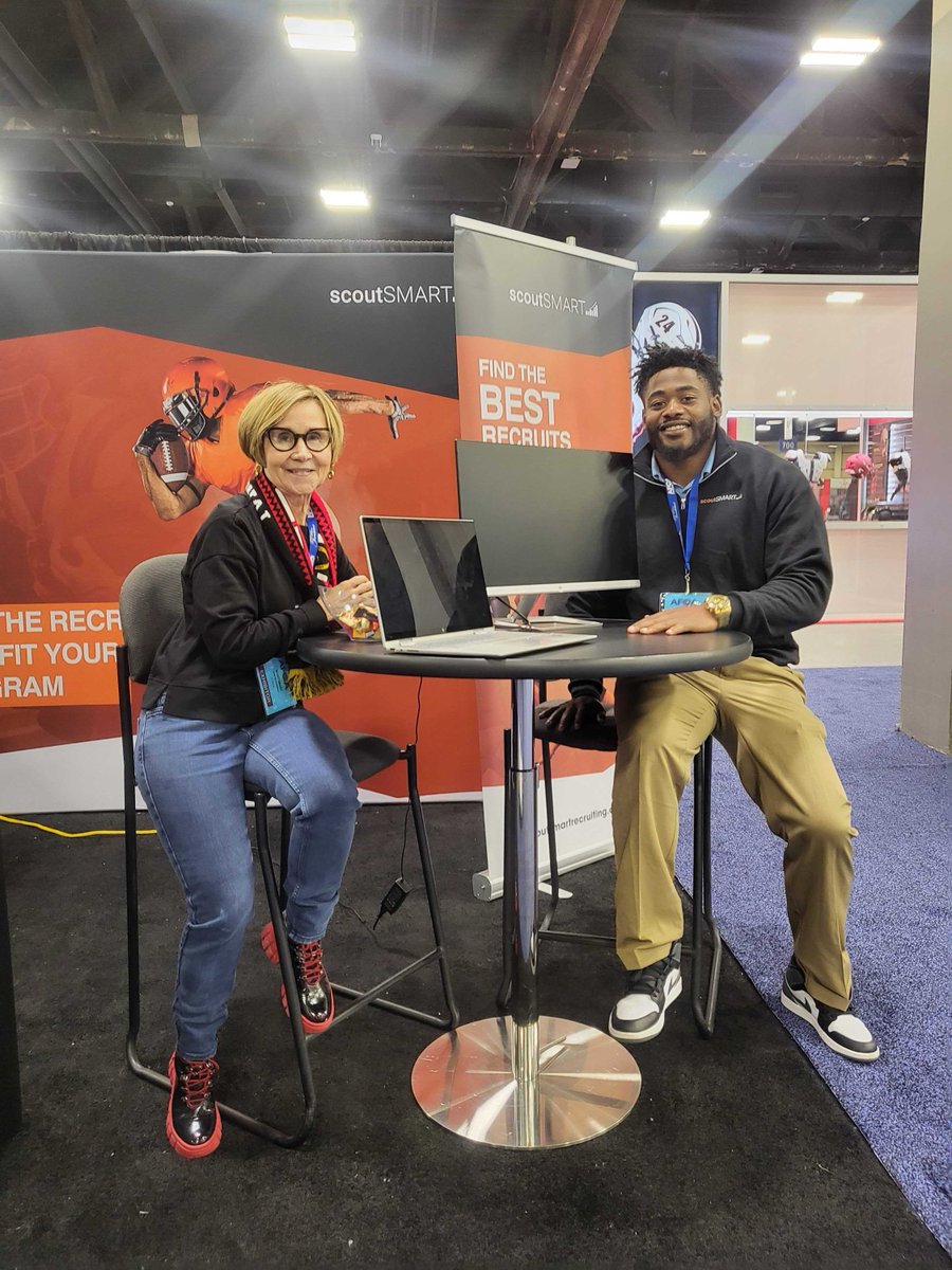 🚨scoutSMART is here!!🚨

We’re all set up and ready to meet you at The Westin in Charlotte, NC for the 2025 AFCA Coaches Convention! Stop by and discover how #scoutSMART can revolutionize your recruiting process. It truly is a game-changer!!!

 #AFCA2025 #DataAnalytics