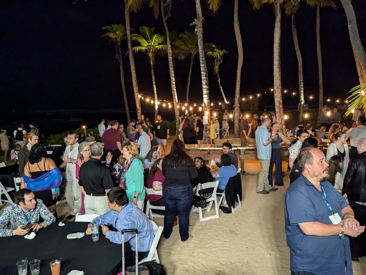 We sent out #SPSA2025 with a blowout party on the beach! Not a bad way to spend an evening in January.