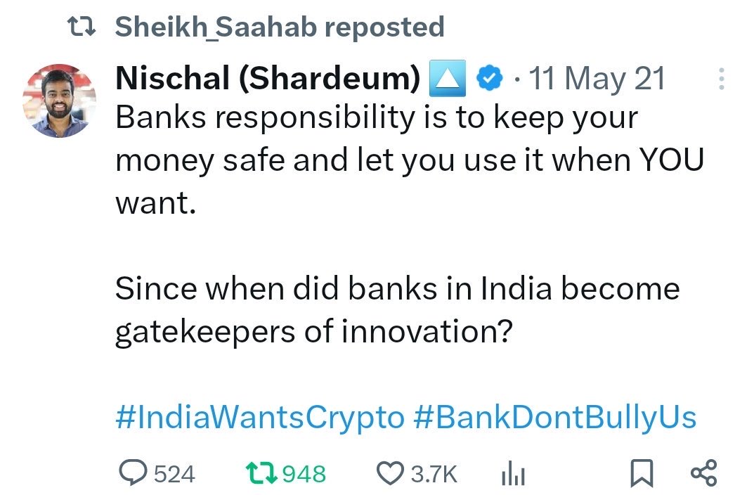 pushpendrajifan's tweet photo. #WazirX has shown unprofessional, careless, and dishonest behavior over time.

Here’s why they’ve lost all trust:
1️⃣ Poor communication and unclear operations.
2️⃣ Security issues and frozen withdrawals.
3️⃣ Public fights with Binance, CoinSwitch raising concerns.

Everyone waiting for withdrawals but withdrawals are keep delaying 

#Crypto #Transparency #Trust