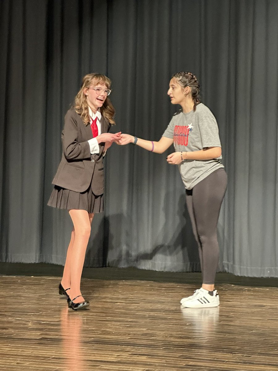 The team chose Joey B. as the Performer of the Week after she was named the Novice Serious Prose CHAMPION!! 🥇🥇🥇 Whooohoo! Congrats, Joey!!  #aurorahuskies