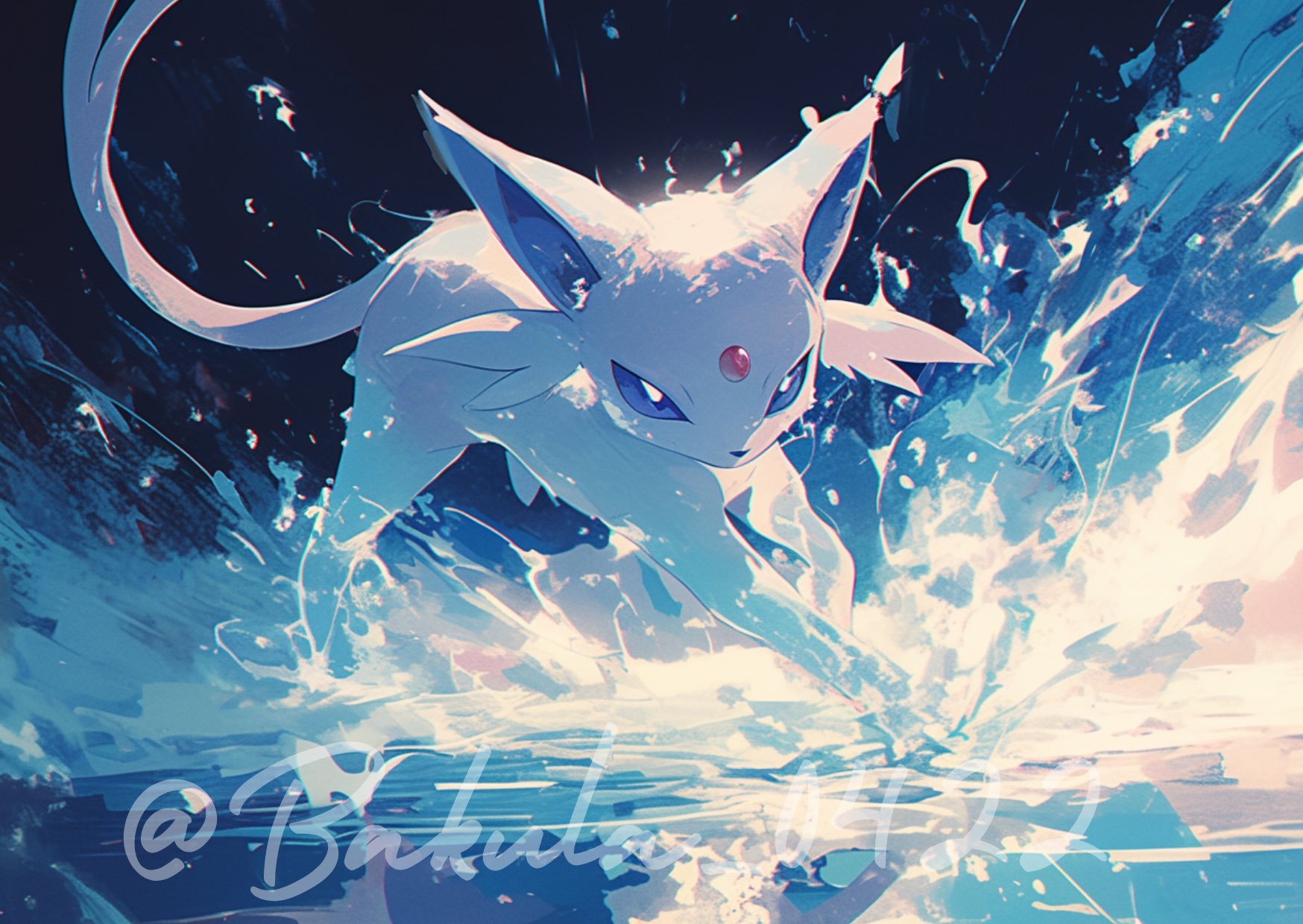 Pokemon Espeon わるいエーフィ katpro995 🌸 on X: 
