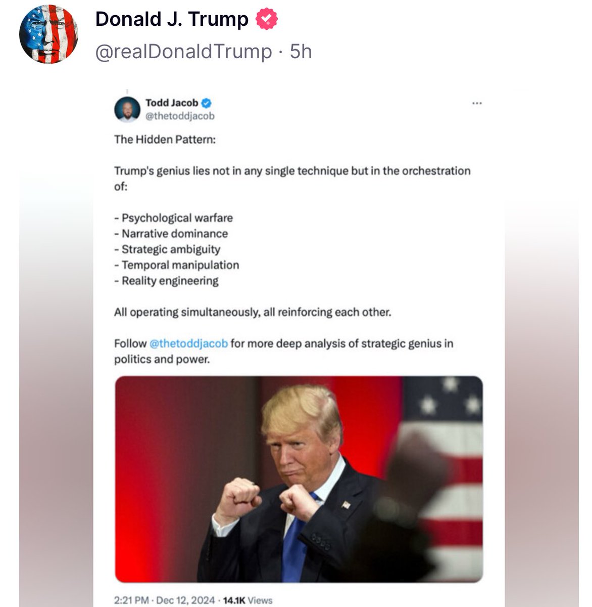KirstinElaine1's tweet photo. Good idea but we should have done this the day after the election was stolen. If you doubt that happened, Trump told us right here in slide below.  #GenralStrike is our PlanB if we don't succeed in giving @POTUS courage to pull the plug on traitors https://t.co/fAw9eRjjsB