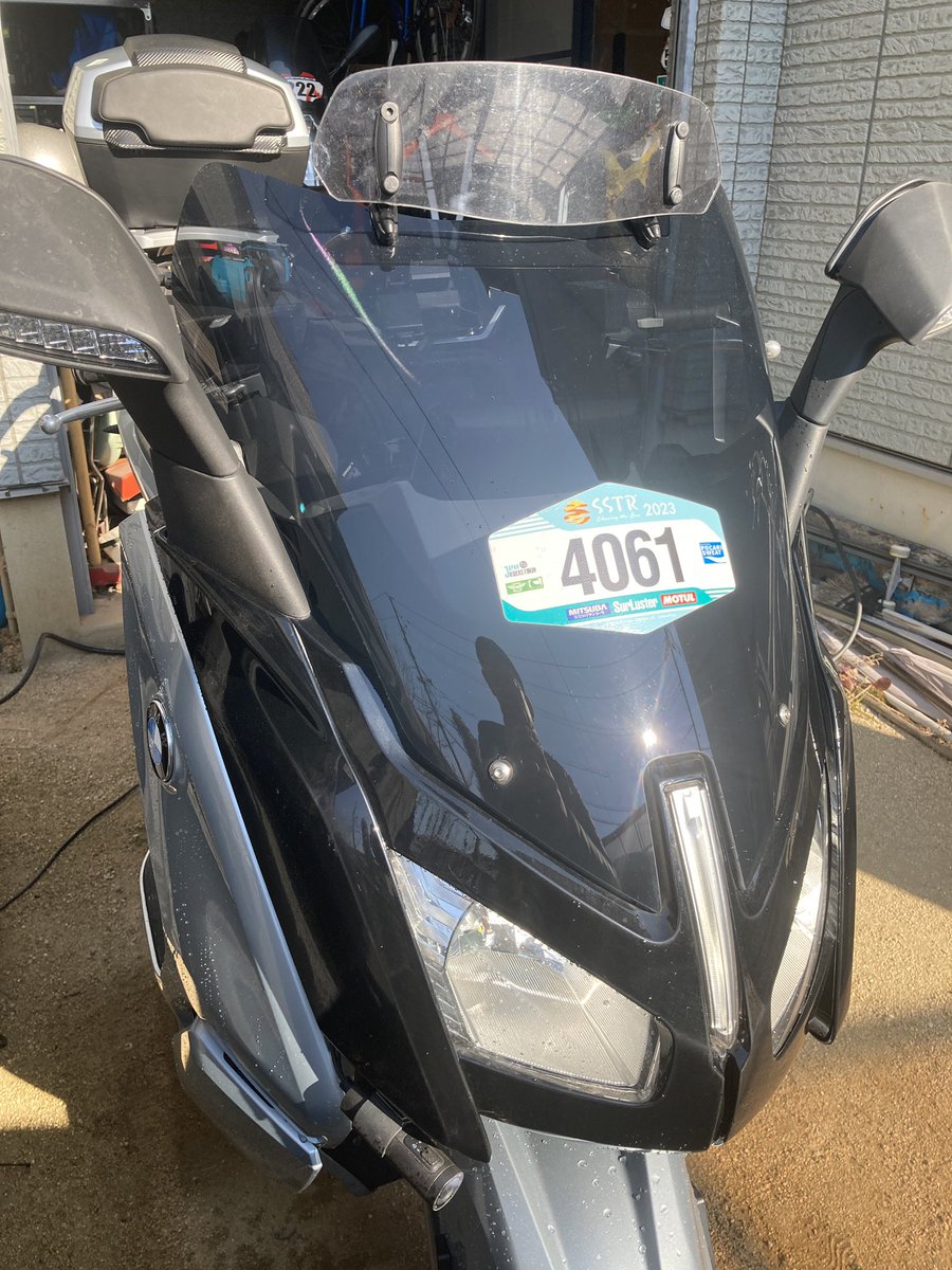 anchangz's tweet image. #電動バイク
#バイク
#ツーリング
純正OPの長い方に交換
#Cevolution