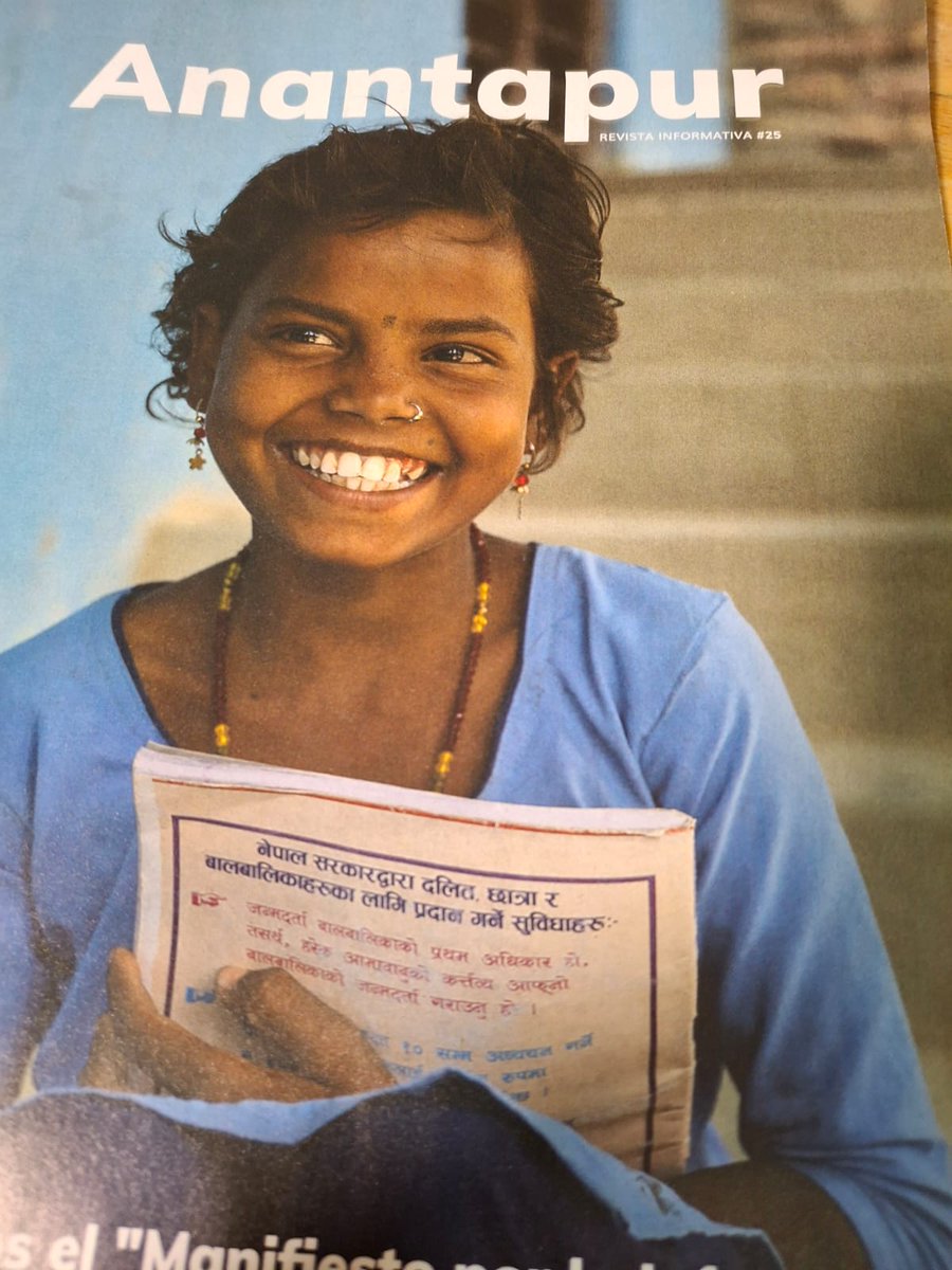 En la revista de <a href="/fvicenteferrer/">Fundación Vicente Ferrer</a> 
Recordando un acto estupendo, sobre la participación de las mujeres en un mundo donde swr #CadaVezMasIguales