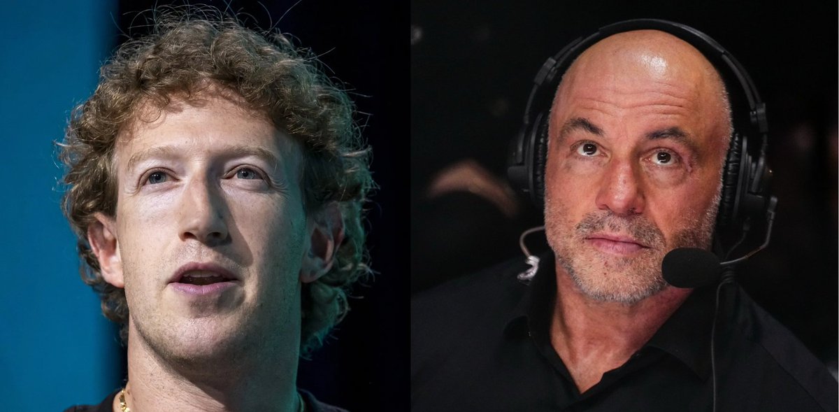 SofiaSici's tweet photo. Mark Zuckerberg acaba de declarar la guerra a Apple.

En una impactante conversación de tres horas con Joe Rogan, destrozó la estrategia de Apple:

"Hace tiempo que no inventan nada grandioso... sólo están exprimiendo a todo el mundo".

Esto es lo que Zuck dijo sobre la estrategia de Apple en JRE 🧵