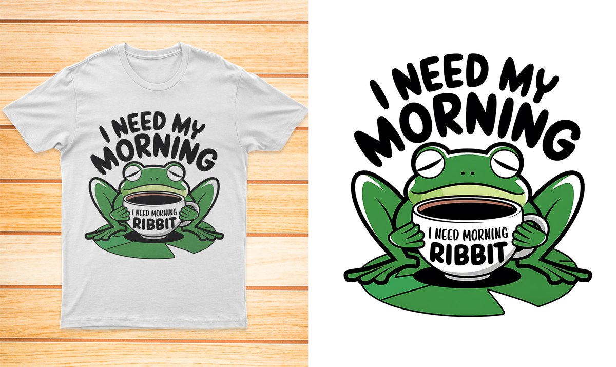 Design4TShirt's tweet photo. โจI Need My Morningโจ๐ธ๐๐๐ป๐ป๐ ๐๐ฟ๐ผ๐ด ๐๐ผ๐๐ฒ๐ฟ ๐ง-๐ฆ๐ต๐ถ๐ฟ๐ โ ๐ฅ๐ถ๐ฏ๐ฏ๐ถ๐ ๐๐ถ๐๐ต ๐ฆ๐๐๐น๐ฒ!โค๏ธ
#frogmemes #frog #frogcore #water #wizard #games #ribbit #frog #frogart #family #frogfam #toad #frogart #froglover #froggy #frogofinstagram #frogmeme #froggo #frogtoads #etsy https://t.co/J0nwlDZqLp