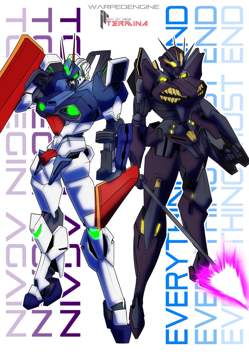 WarpedEngine's tweet image. EVERYTHING MUST END 
 ----------------------------- 
TO BEGIN AGAIN