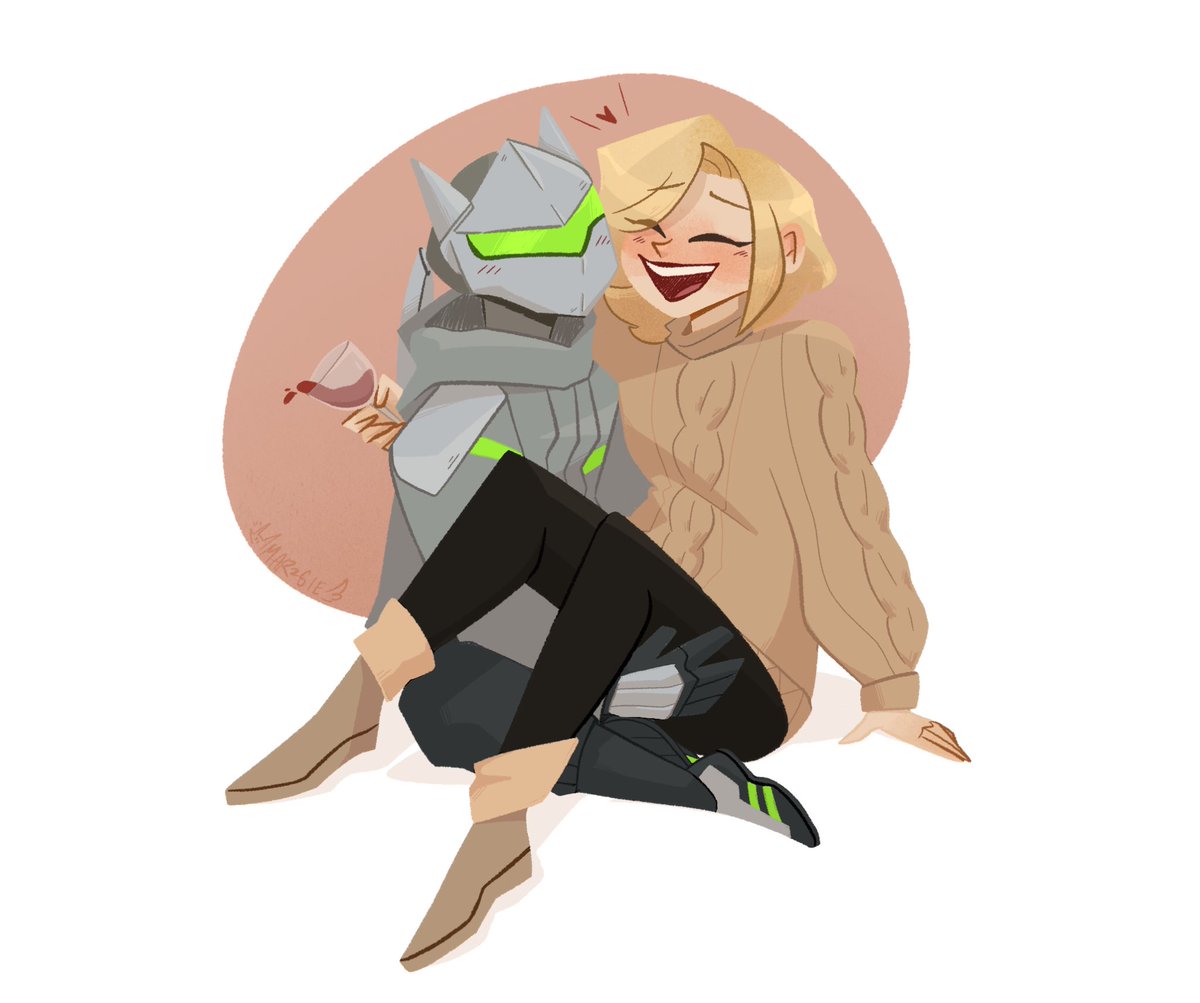 maarzsie's tweet photo. nothing like a good mercy genji to feel better #overwatch2 #ow2 https://t.co/9JCPPP9Jph