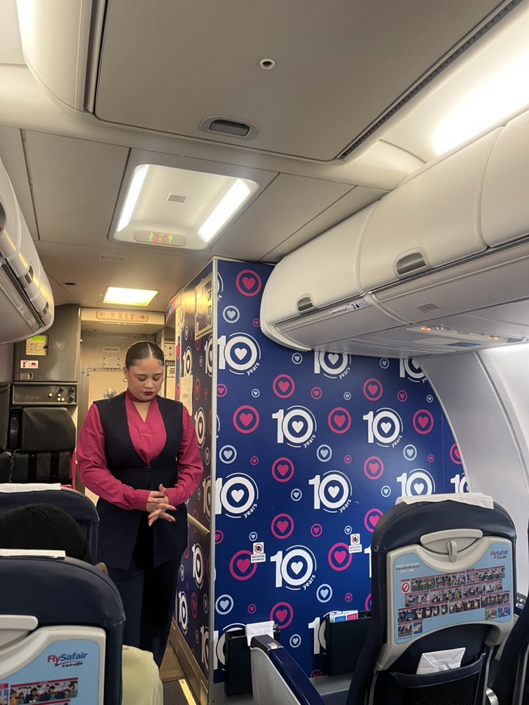 You gotta love <a href="/FlySafair/">FlySafair</a> ✈️

Friendly service and flights that are on time and cost effective!

#CustomerExperience
#FlyWithFlySafair 
#FlySafairCares