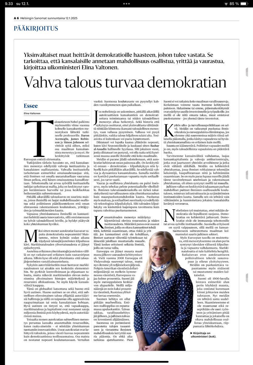 Vahva lukusuositus, hieno kirjoitus ⁦<a href="/elinavaltonen/">Elina Valtonen</a>⁩ 
Jostain syystä ⁦<a href="/hsfi/">Helsingin Sanomat</a>⁩ nettilehdestä tätä ei löydy 🤔