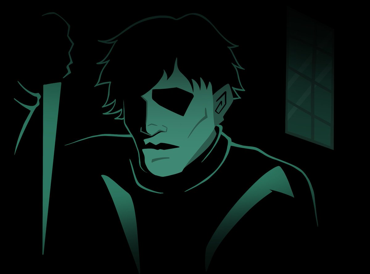 A quick bit of art inspired by the cabinet of doctor Caligari, its not too complicated but i always love doing stuff inspired by that era of expressionism