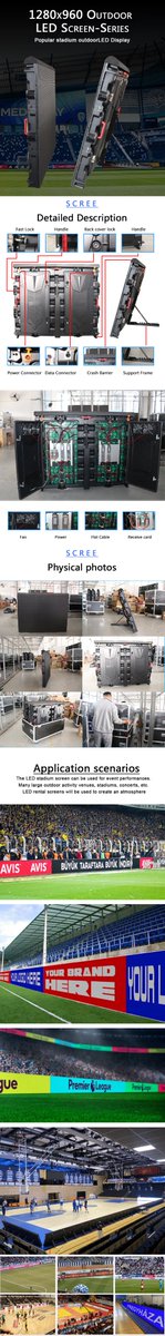 TracyHu16's tweet image. #Stadiumscreen #outdoor #P10 1280*960 mm #football #basketball #premierscreen #leddisplayscreen #ledvideowall #ledpanel 
#Sport #Perimeter #Stadiumled 
more information, call me now: 
Email: tracy@szscree.com 
Call/WeChat/WhatsApp: 0086-18316843344 / 0086-13425244569