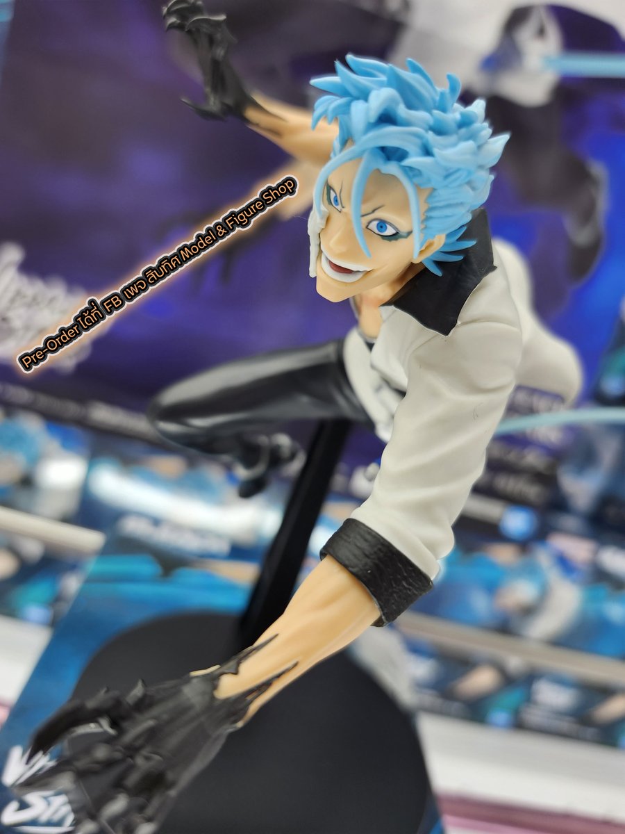 📣 สิบทิศ Pre-Order Banpresto 🎊
🔰 กริมจอว์ BLEACH Vibration Stars
💸 ราคาเต็ม 550 บ. 📦 ค่าส่ง 60 บ.
💰 มัดจำขั้นต่ำ 300 บ. 📜 มีออกใบพรีให้ครับ
(มัดจำก่อน 300 บ. ของถึงไทยจ่ายอีก 310 บ.)
🇹🇭 มัดจำก่อนของถึงไทยค่อยจ่ายที่เหลือ
มือ1 ลิขสิทธิ์แท้ LOT JP 🇯🇵  🎏 ขนาด 17 ซม.
🚤 รอของ 30-60 วัน (หลังปิดตู้)
▪️▪️▪️▪️▪️▪️▪️▪️▪️▪️▪️▪️▪️▪️
👥 ช่องทางติดตาม 👥
💙 FB เพจร้าน : สิบทิศ Model & Figure (9.1K)
♥ กลุ่มร้าน : Pre-Order โมเดลฟิกเกอร์ by สิบทิศ Model
📷Instagram : modelfigure_10tizshop
🎥 Tiktok : 10tizshop
🐦 Twitter (X) : 10tizShop
▪️▪️▪️▪️▪️▪️▪️▪️▪️▪️▪️▪️▪️▪️
.
#PreJPสิบทิศ
#ตลาดนัดบลีช #ตลาดนัดbleach
#ตลาดนัดเทพมรณะ