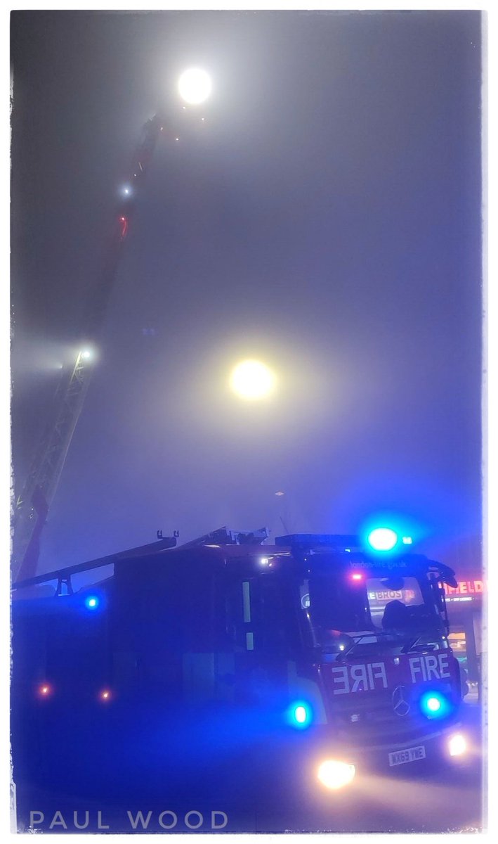"On a cold &amp; frosty morning". Firefighters from <a href="/LondonFire/">London Fire Brigade</a> are on scene this morning at a fire in Hertford Road <a href="/LFBEnfield/">LFB Enfield</a> <a href="/HaringeyLFB/">London Fire Haringey</a>