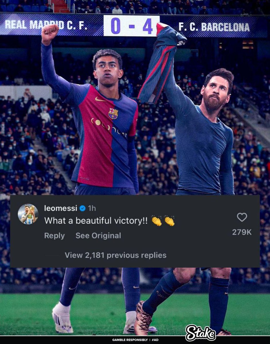 fcbharrison's tweet image. Barcelona’s 4-0 win against Real Madrid in the  El Clasico gave us some interesting reactions 😆

A Thread 🧵