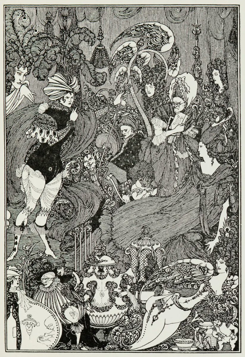 オーブリー・ビアズリー (Aubrey Beardsley, 1872 - 1898) 