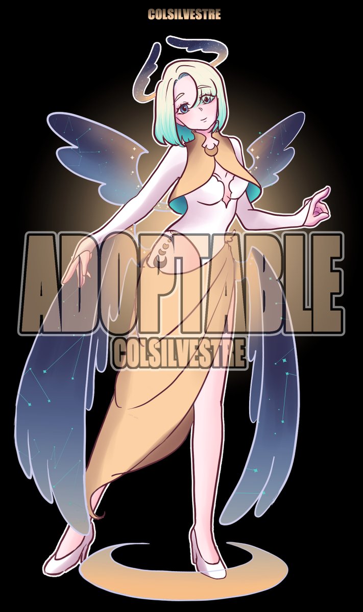 Luciel_7u7's tweet photo. NEW ADOPTABLE 🤍✨
SB: 10 USD 
#adoptable #AdoptMe https://t.co/S5rYre63Lf