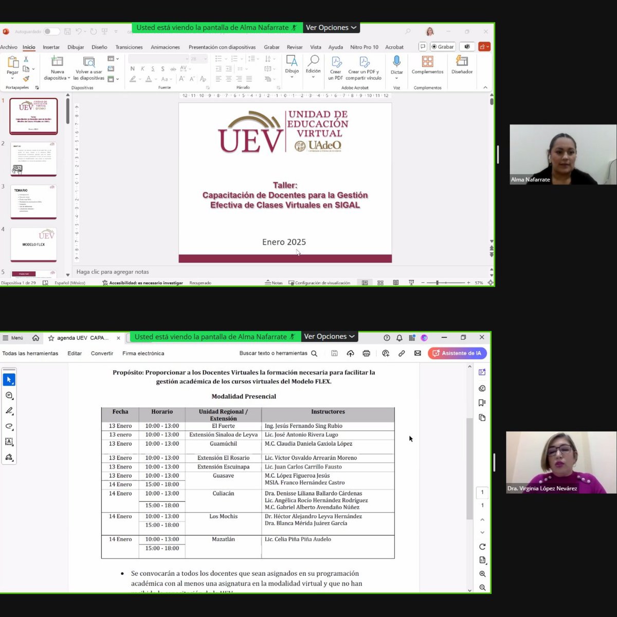 FdoSing's tweet image. En capacitación para capacitar a los docentes de @uadeo_urelfuerte_oficial para la gestión efectiva de clases virtuales en #SIGAL 👨🏿‍💻 #FLEX 💻