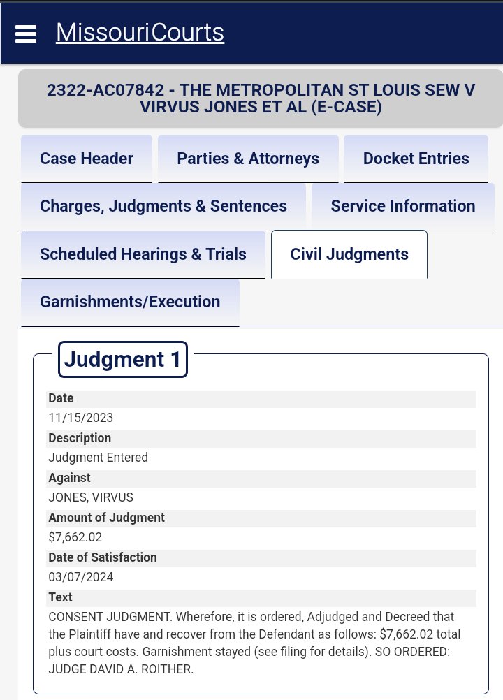 CircusOnTheMoon's tweet photo. @JaneDueker Everyone is way too tough on @VirvusJ . I would like to congatulate Virvus on paying off his newrly $8k judgement that he had been stiffing MSD on for ages it seems. Bravo! https://t.co/VLm9OkWykC