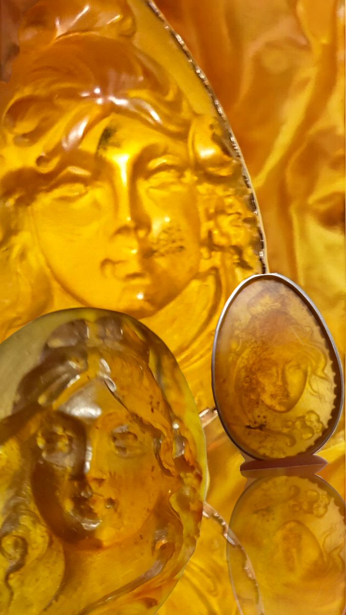 cameocalamity's tweet photo. Amber Cameo Jewelry https://t.co/NUKp0wrJhv