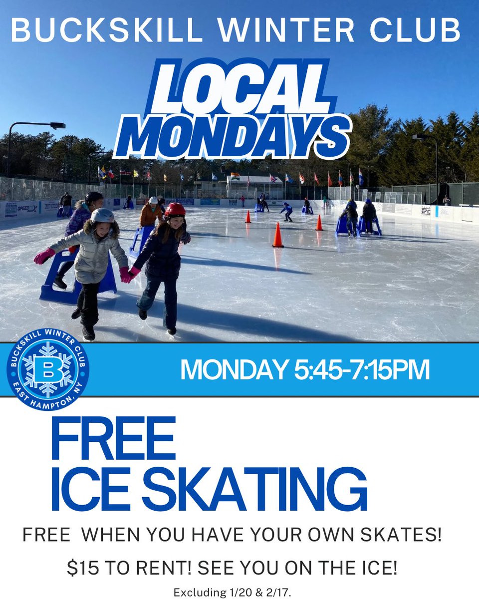 Tell your friends and see you on the ice!!