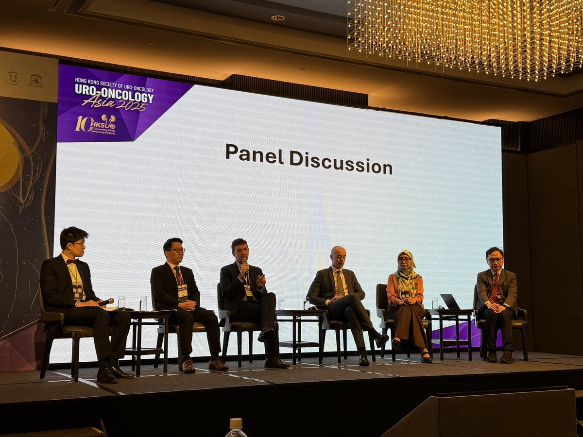 Darren Poon (@drdarrenpoon) on Twitter photo D2 #UroOncologyAsia25 ! Wonderful RCC session ! <a href="/docjavip/">Javier Puente</a> fabulous lecture on subsequent therapies in the IO-TKI era. <a href="/VictorGrunwald/">Victor Grünwald</a> magnificent lecture on frontline Tx. And <a href="/teng_ong/">Ong TA</a> & <a href="/Marnizasaad/">Marniza</a> showed us MDT approach makes impossible cases become possible !
<a href="/HKSUO_hk/">HKSUO</a> D2 #UroOncologyAsia25 ! Wonderful RCC session ! <a href="/docjavip/">Javier Puente</a> fabulous lecture on subsequent therapies in the IO-TKI era. <a href="/VictorGrunwald/">Victor Grünwald</a> magnificent lecture on frontline Tx. And <a href="/teng_ong/">Ong TA</a> & <a href="/Marnizasaad/">Marniza</a> showed us MDT approach makes impossible cases become possible !
<a href="/HKSUO_hk/">HKSUO</a>