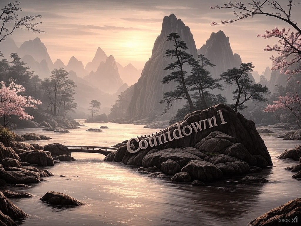 andresmelocou's tweet photo. #Countdown1
Paisaje tradicional chino con tinta.
(Created with Grok.) https://t.co/30RxWRhy85