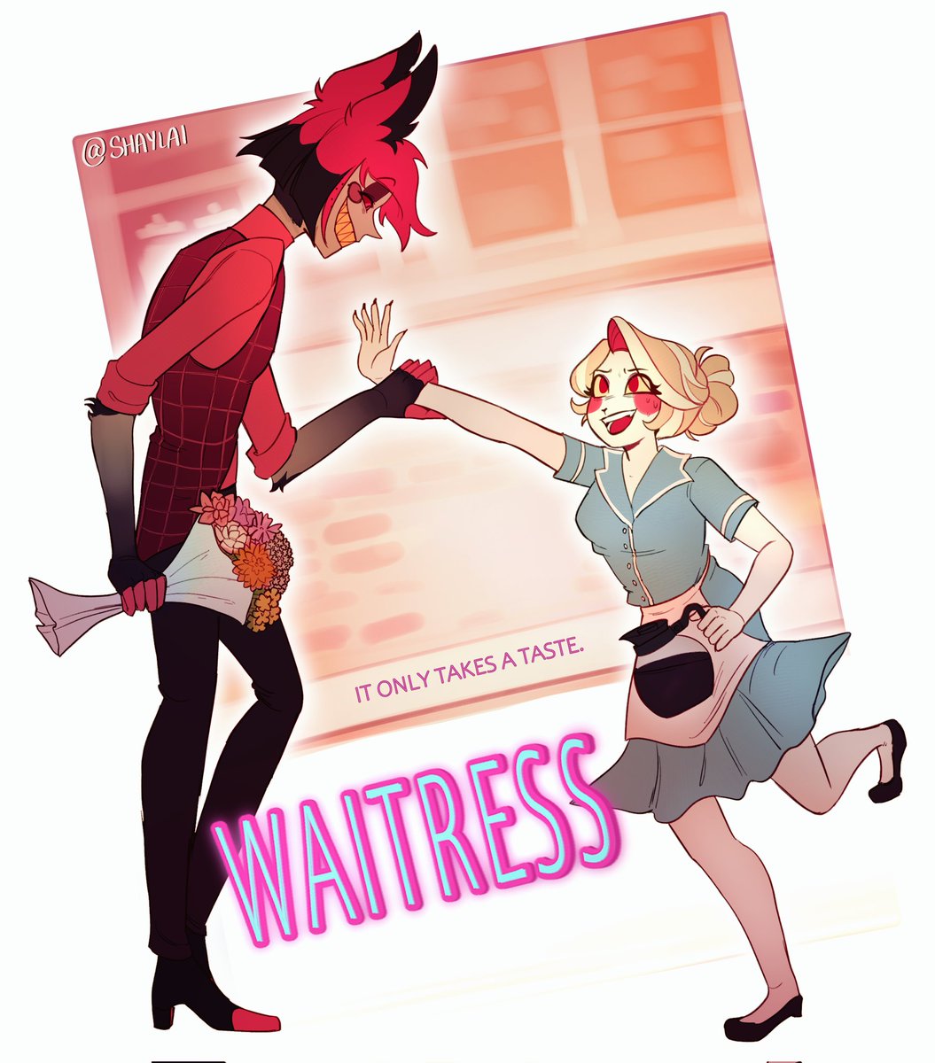 Here's an old drawing I never posted nor finished rendering (；∀ ； )
#charlastor #radiobelle  🌈🦌