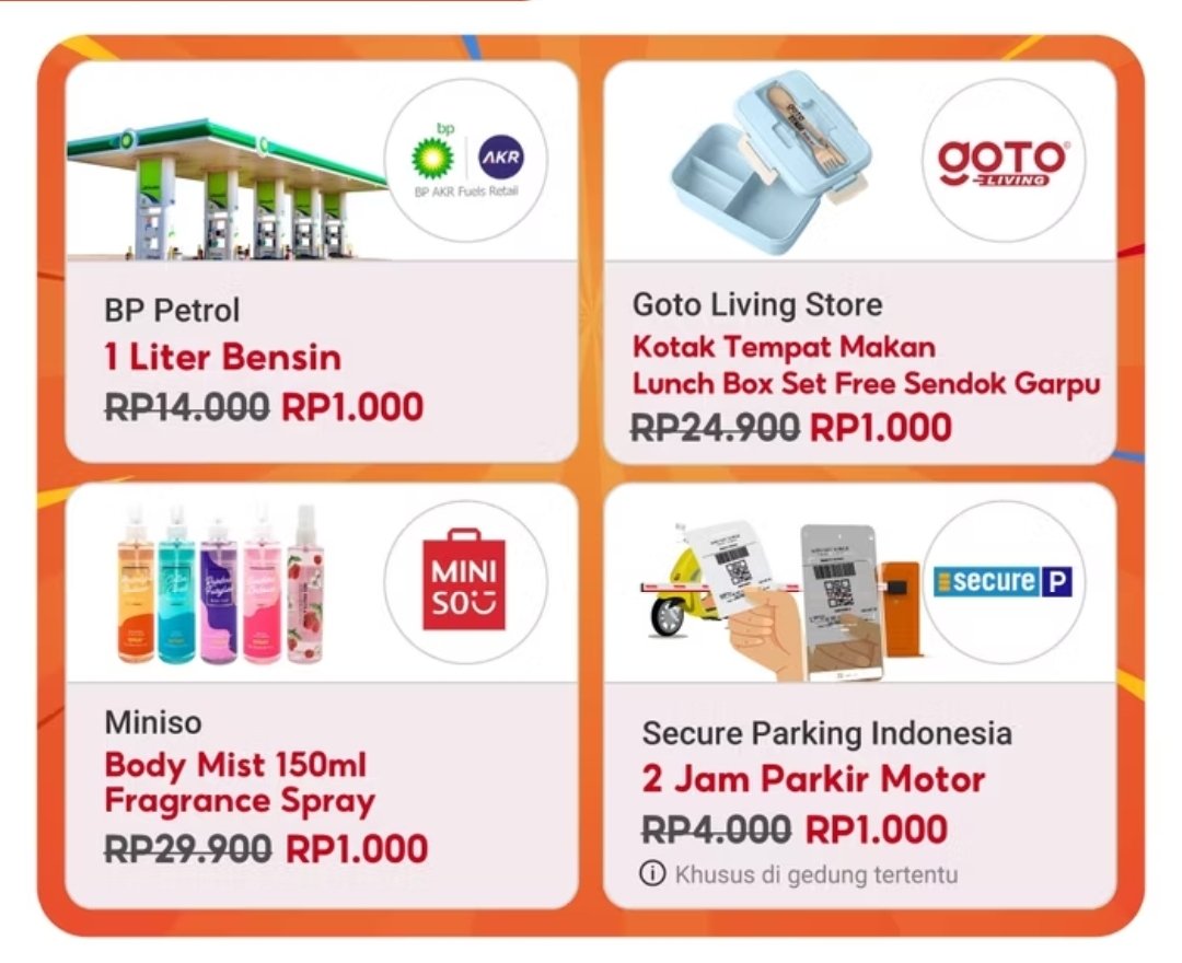 RacunBelanja's tweet image. ShopeePay Serba Seribu‼️
🗓️ 13 Januari-28 Februari 2025

• Pembayaran langsung di outlet
• Menggunakan aplikasi ShopeePay 
• Pastikan scan QR ShopeePay
• Maksimal 1x transaksi/pengguna/merchant/metode pembayaran/periode

Selengkapnya cek disini:
s.shopee.co.id/2Vc0KDxivA