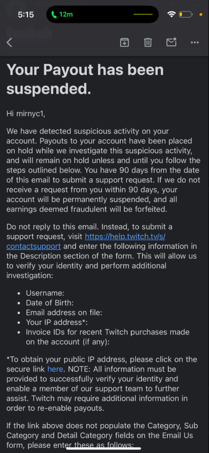 mirnyc2's tweet photo. @djclancy999 I have never engaged in any fraudulent behavior and have consistently adhered to all Twitch guidelines and rules. My primary goal has always been to contribute positively to the Twitch community, and I am deeply committed to maintaining the integrity of my account. https://t.co/cNnLQmTAxH