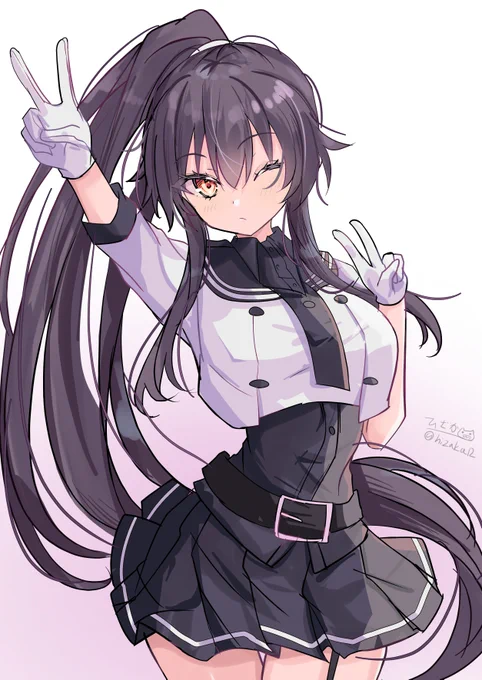 矢矧#艦これ版深夜の真剣お絵描き60分一本勝負#艦これ版真剣お絵描き60分一本勝負_20250111 